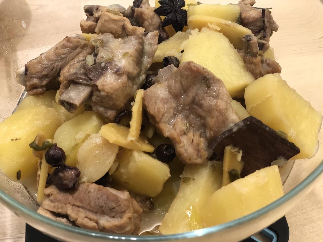 🔥巨好吃的红烧排骨炖土豆❗️懒人版轻松做拿手菜