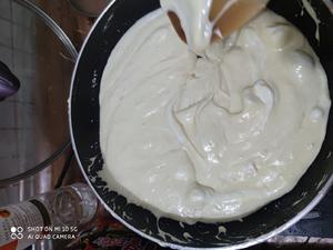 雪花酥（草莓味）牛轧糖，小白也能做的做法 步骤5
