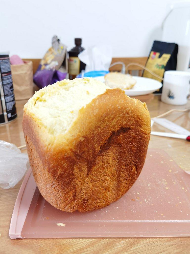 面包机做奶香手撕吐司