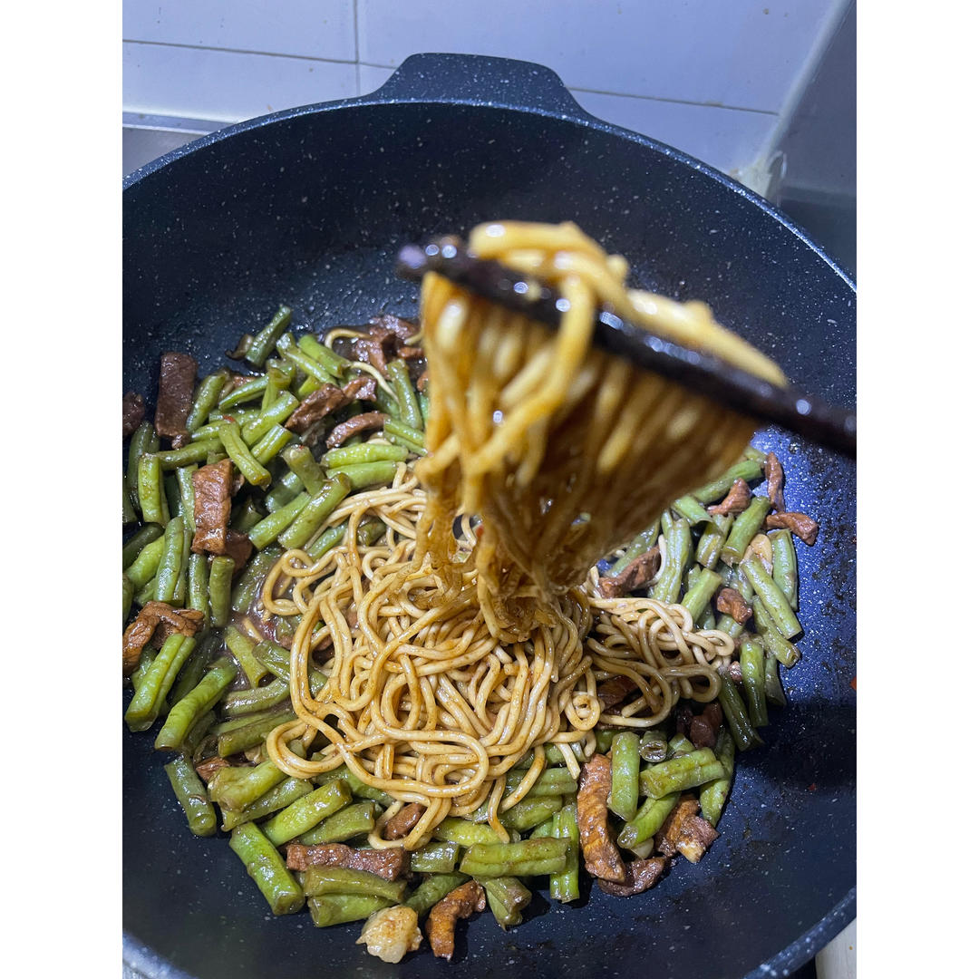 豆角焖面(零失败)