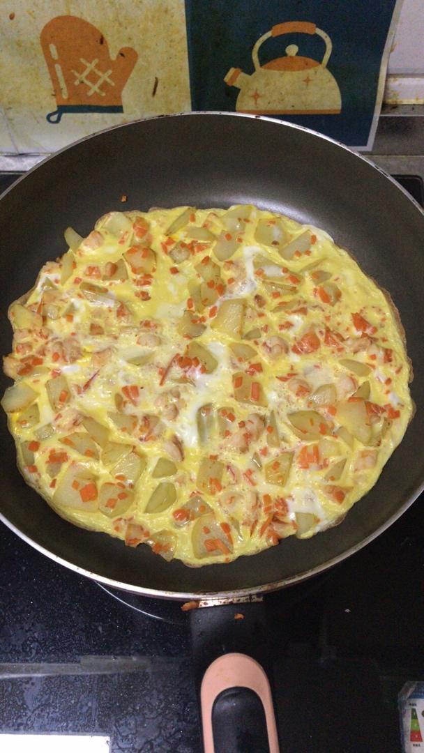 土豆虾饼 宝宝辅食食谱