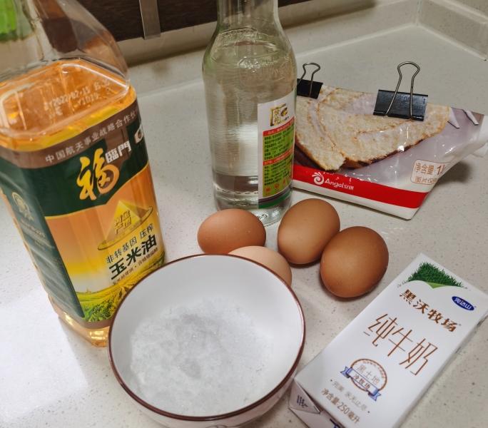 纯奶手撕吐司的做法 步骤1