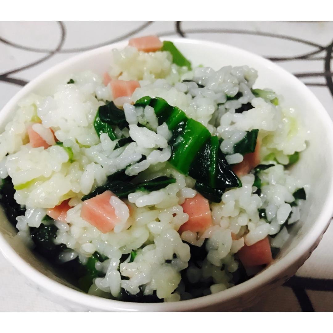 青菜炒饭