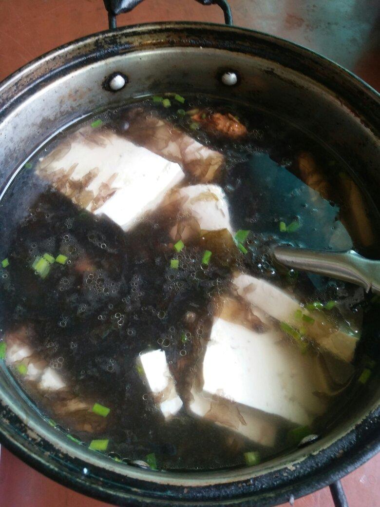 紫菜豆腐汤