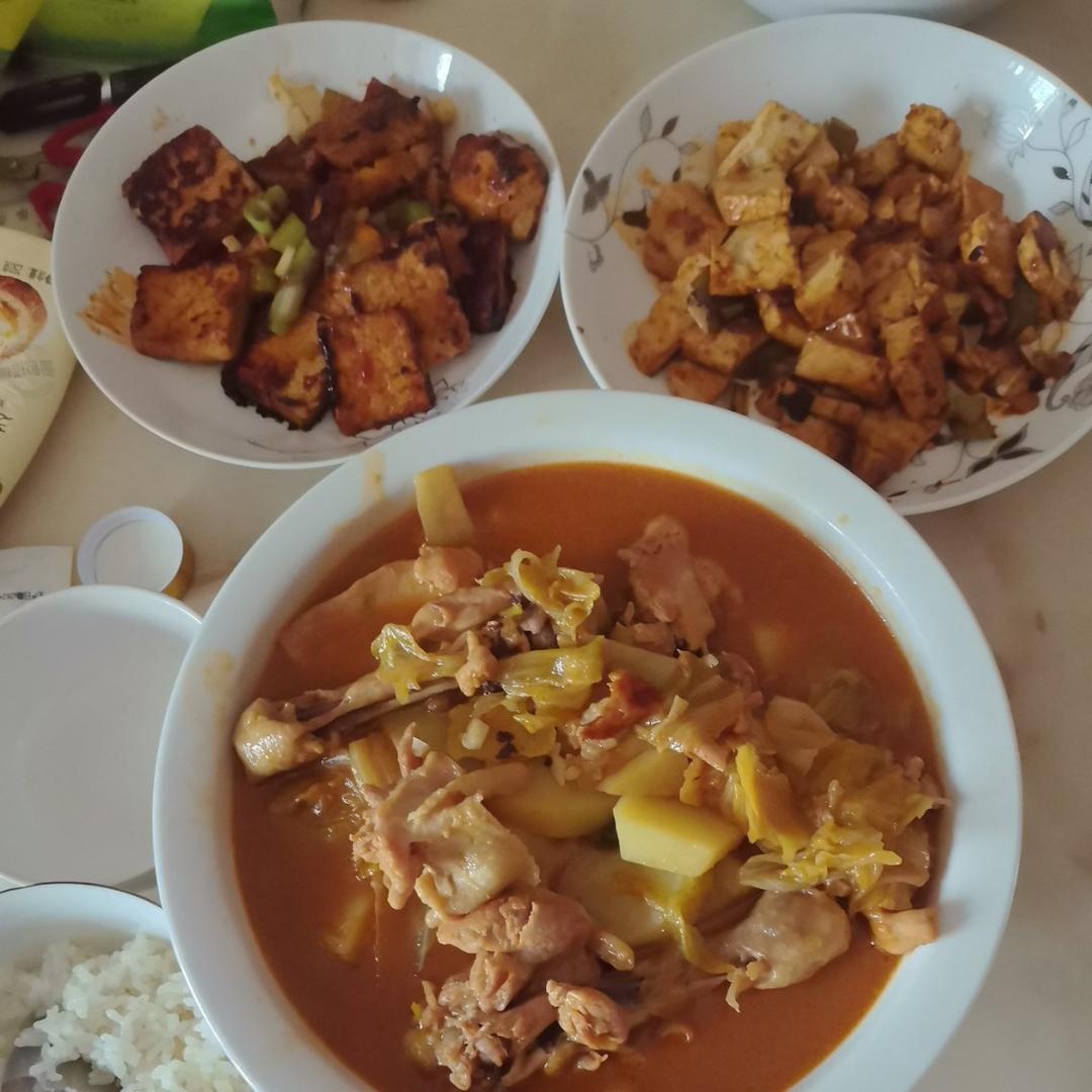 香到舔盘的脆皮豆腐