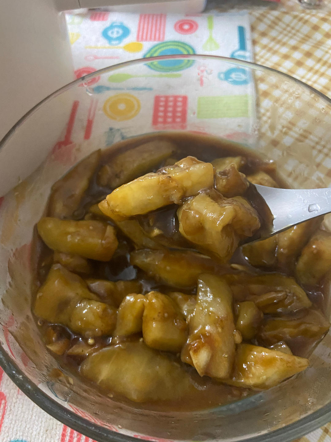 无敌好吃🔥巨下饭的糖醋茄子盖饭😋
