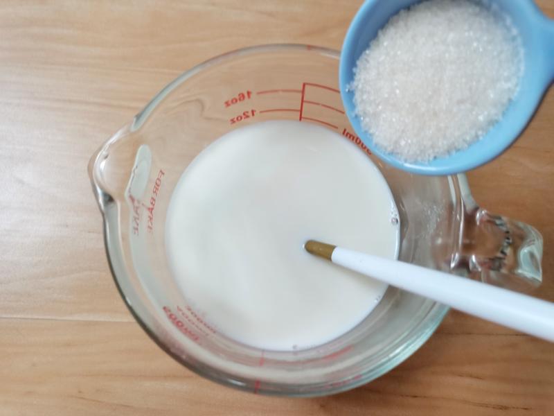 纯奶手撕吐司的做法 步骤1