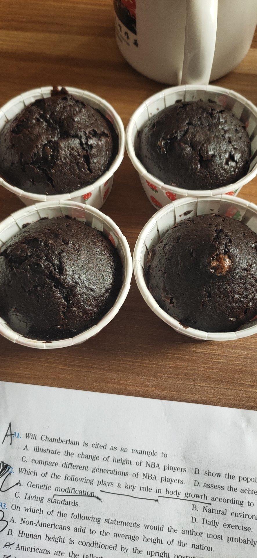 超简单无需打发的布朗尼蛋糕（多图 巧克力和可可粉版都有）🌟x3