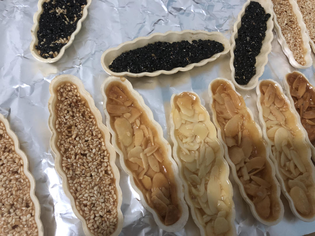 焦香酥脆，爆好吃的焦糖黑芝麻糯米船，网红日式甜品