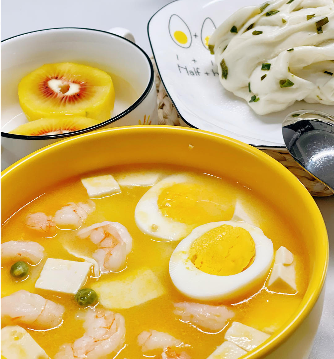 孩子长高一定要多吃虾仁烩豆腐！鲜香补钙‼️