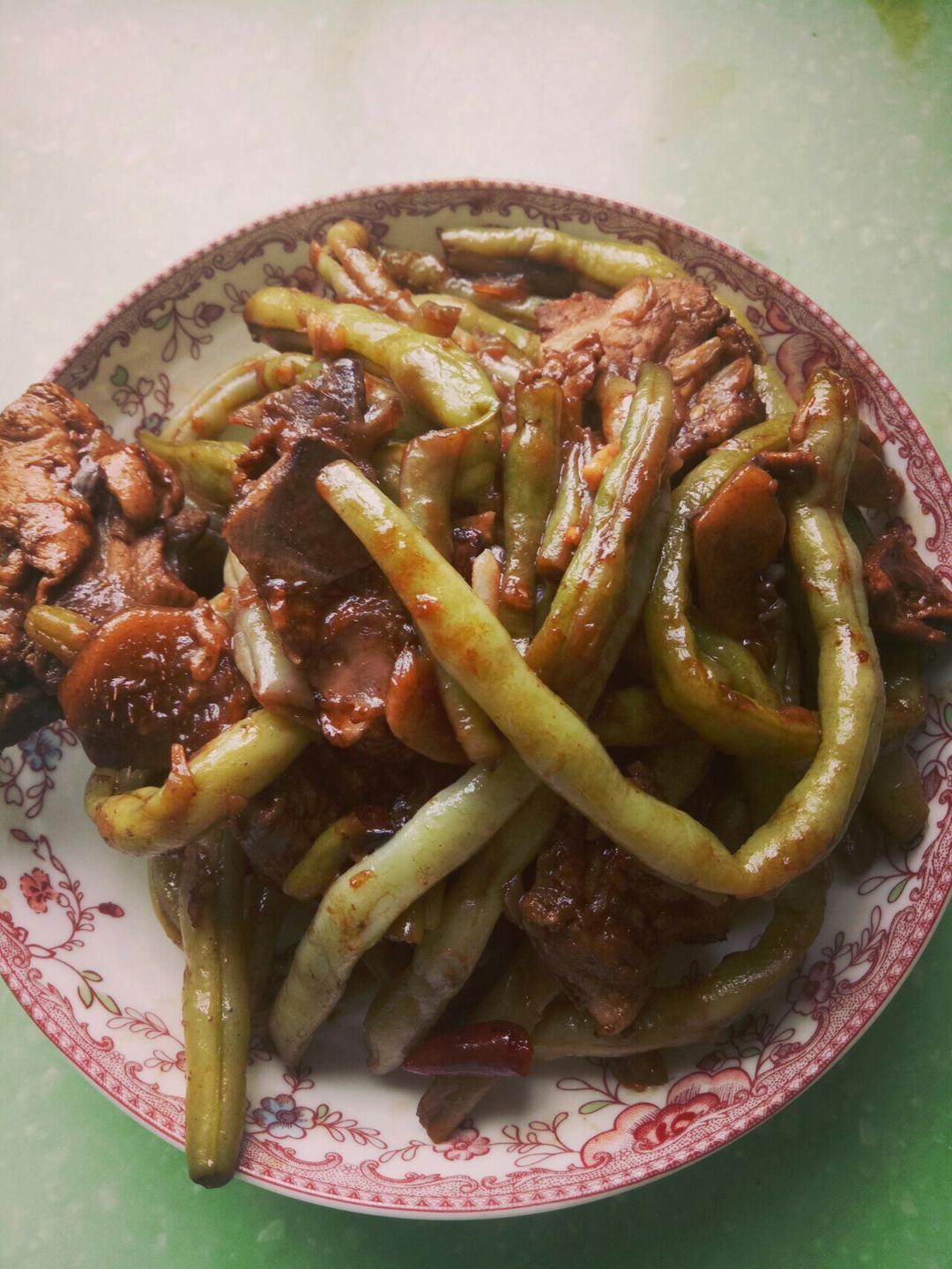 排骨炖豆角