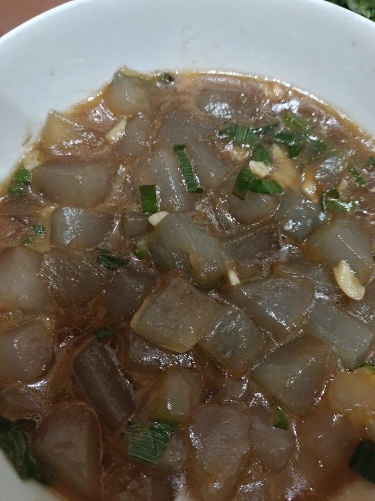 自制凉粉（红薯粉）