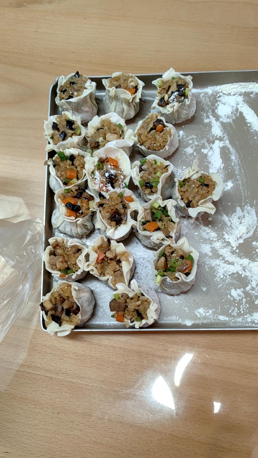 猪肉春笋糯米烧麦