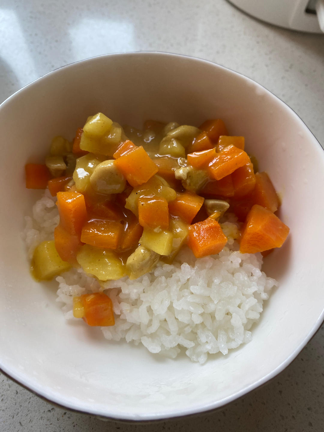 咖哩鸡腿饭 好吃到飞起来咖喱鸡肉饭