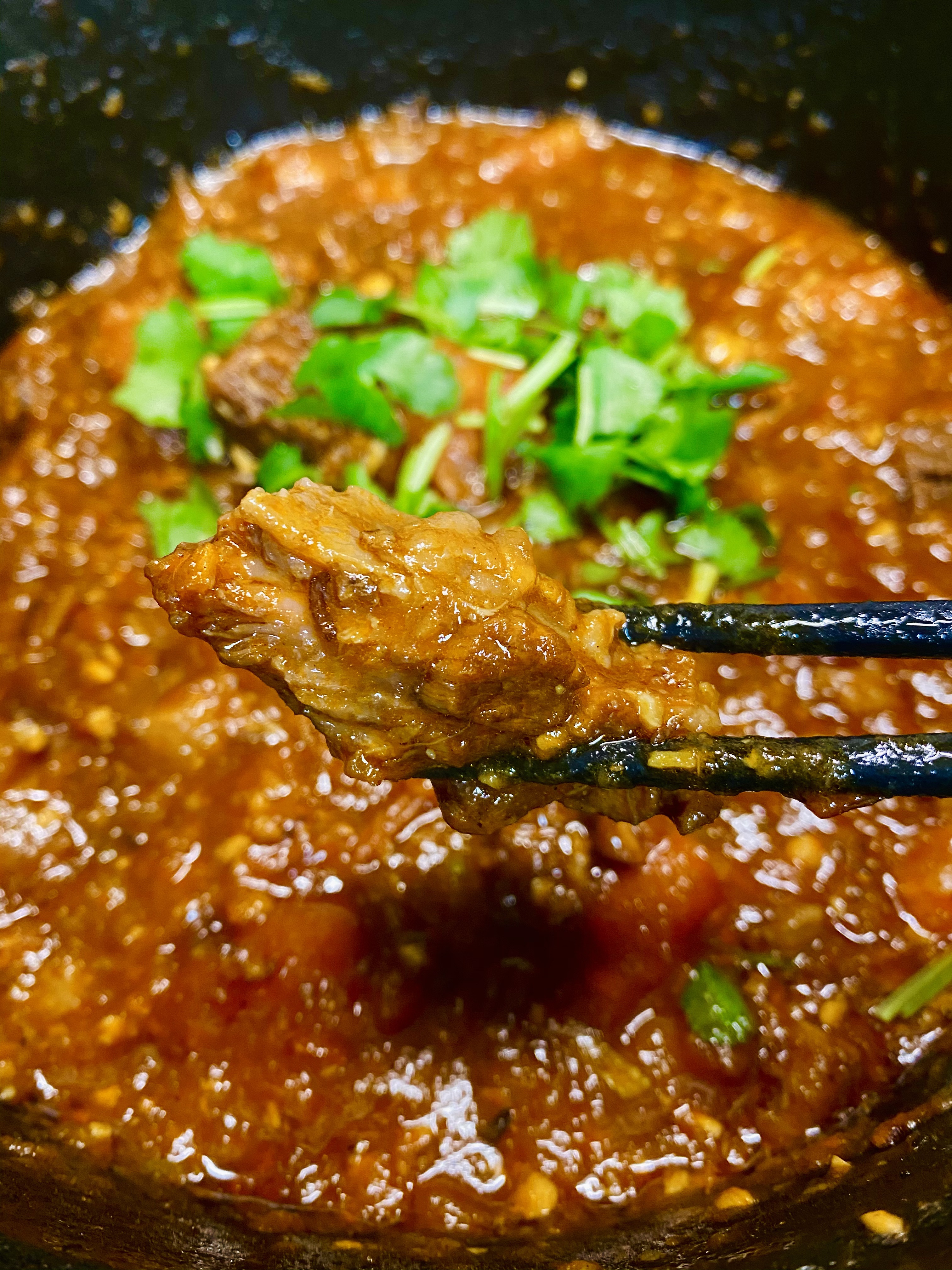 铸铁锅｜番茄炖牛肉｜好吃的秘诀｜超级下饭的做法
