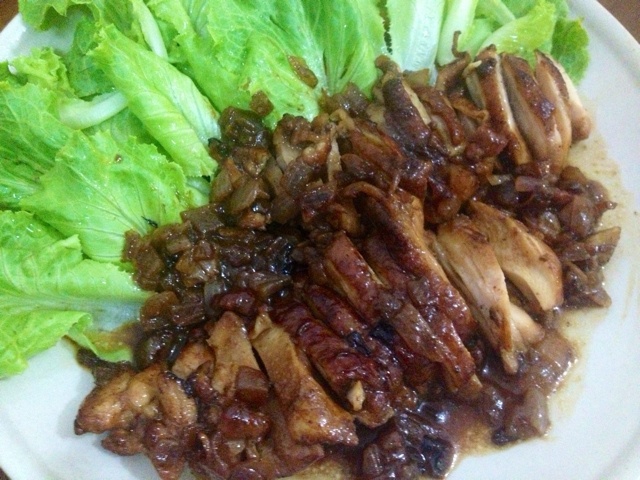 浓香照烧黑椒鸡腿