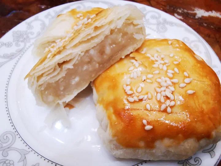 糯米馅老婆饼