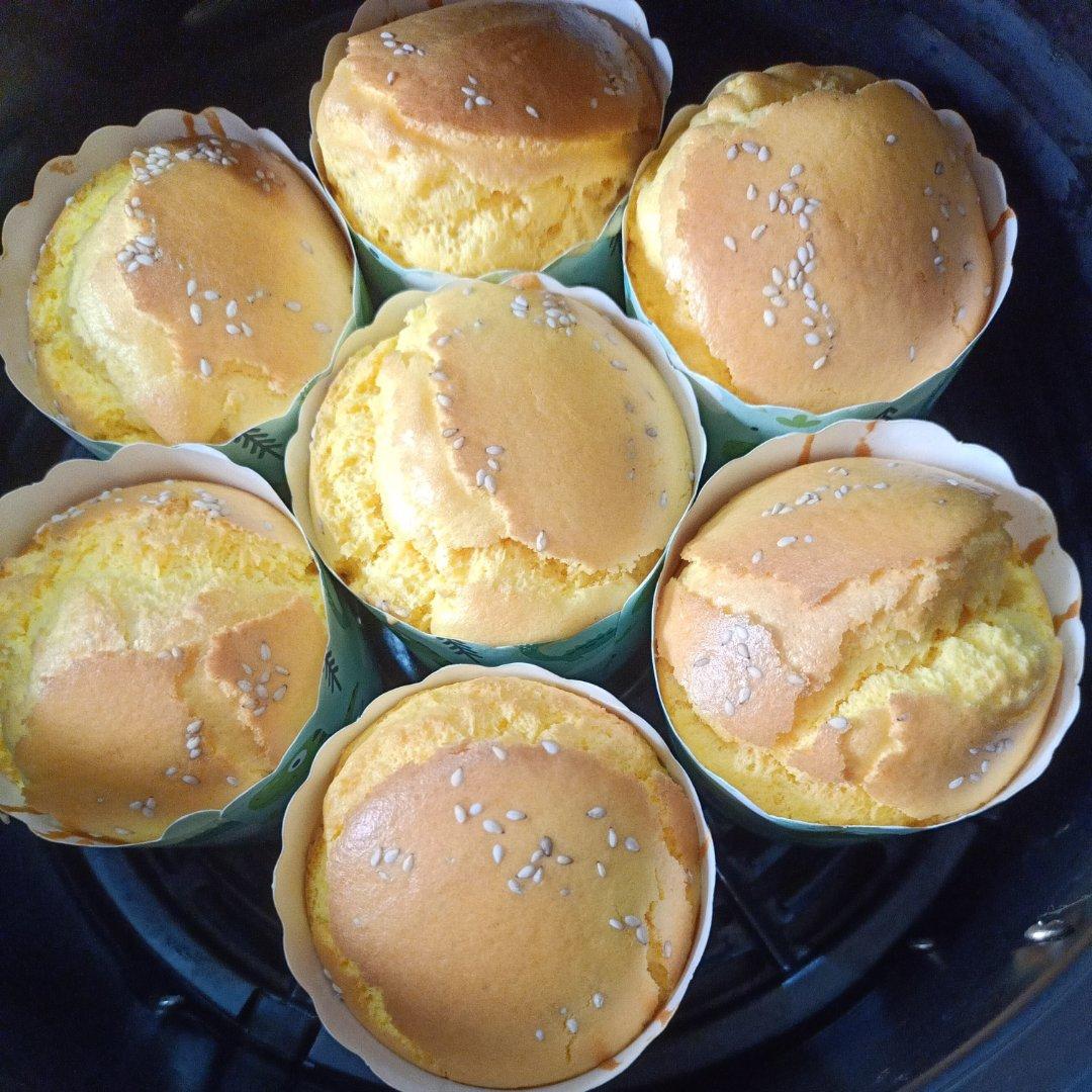 空气炸锅做纸杯蛋糕