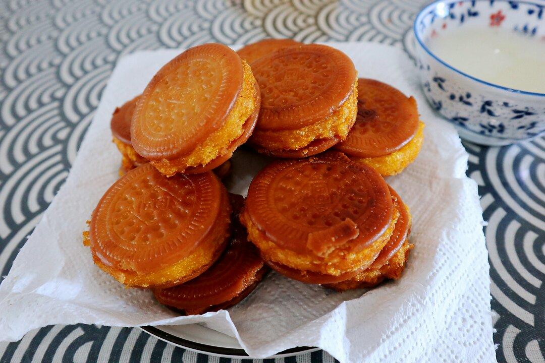 外酥里糯的南瓜饼