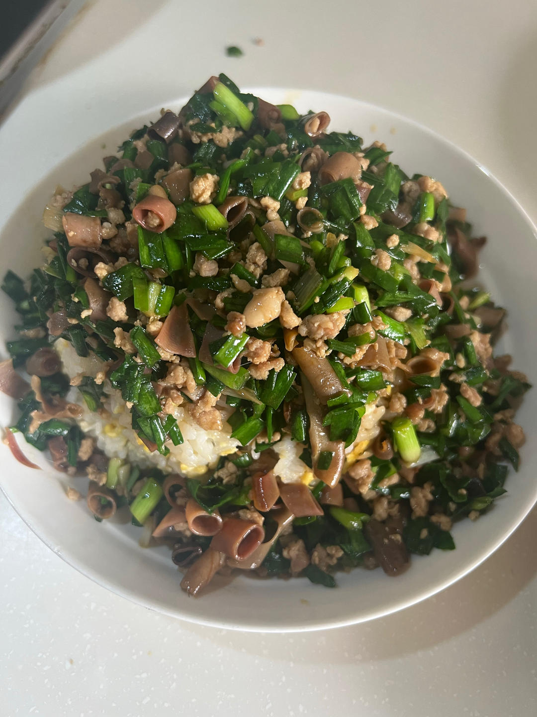 海肠捞饭
