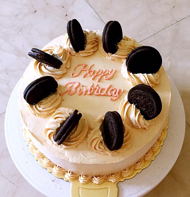 （视频）焦糖海盐蛋糕