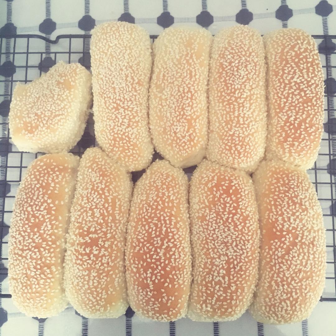 香软芝麻棒面包