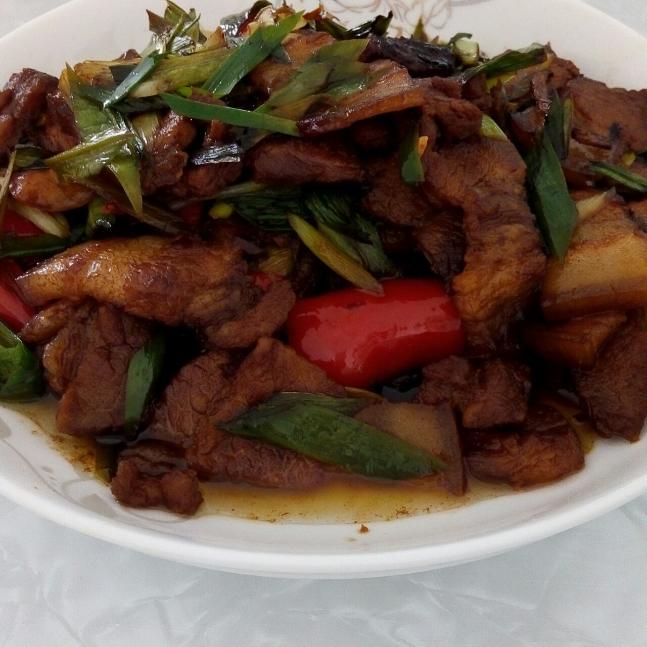 蒜苗回锅肉