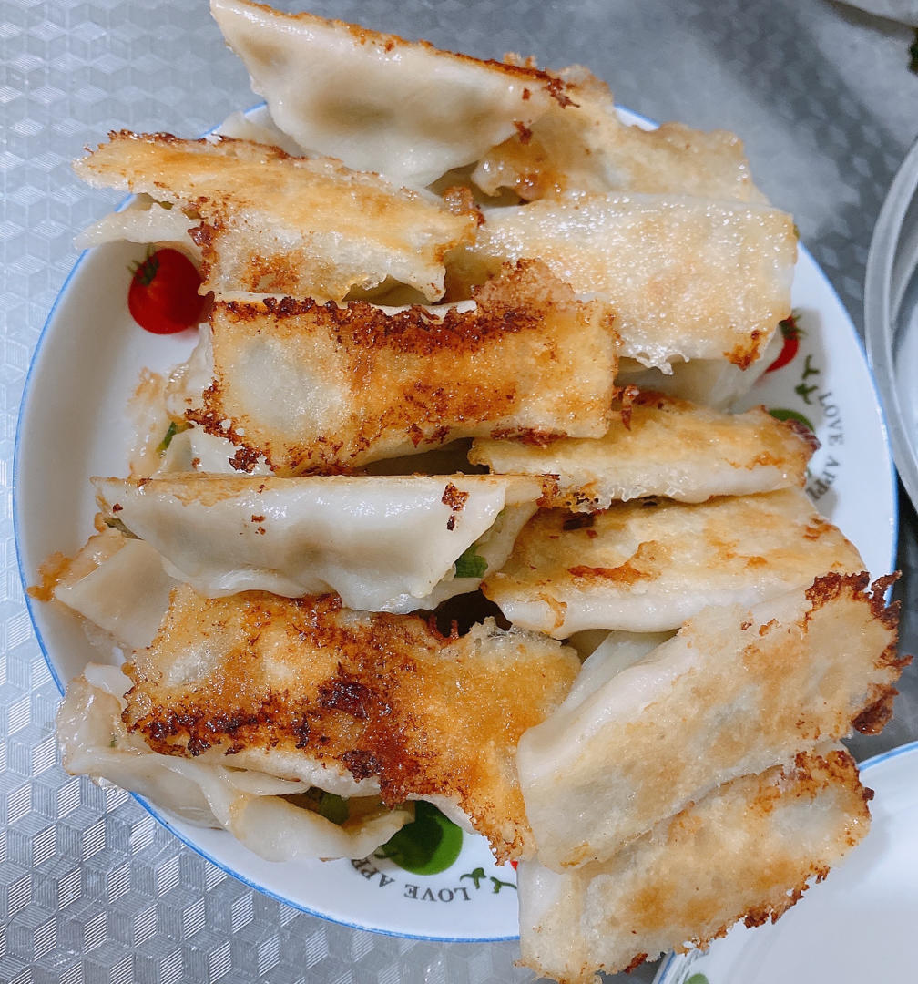 韭菜锅贴