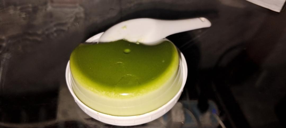 免烤箱❗搅一搅就成功的抹茶奶冻😋