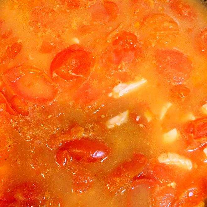 番茄三文鱼浓汤（减脂系列）的做法