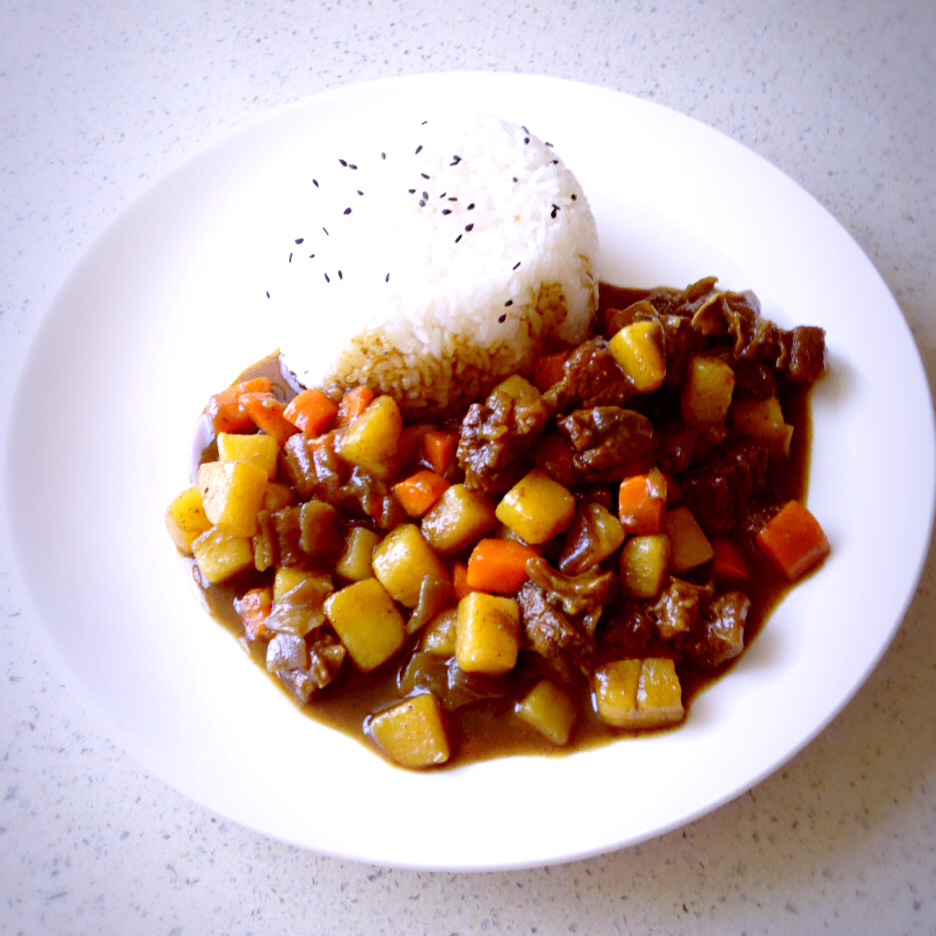 牛肉咖喱饭