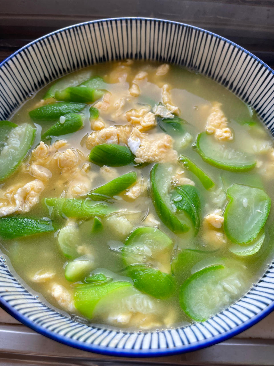 丝瓜鸡蛋汤