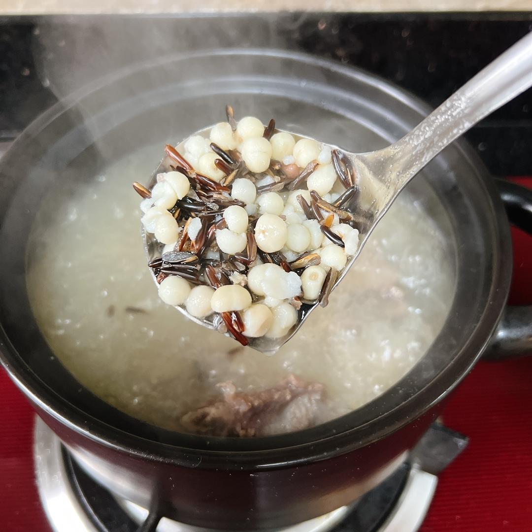 金汤野米刺参羹的做法 步骤1