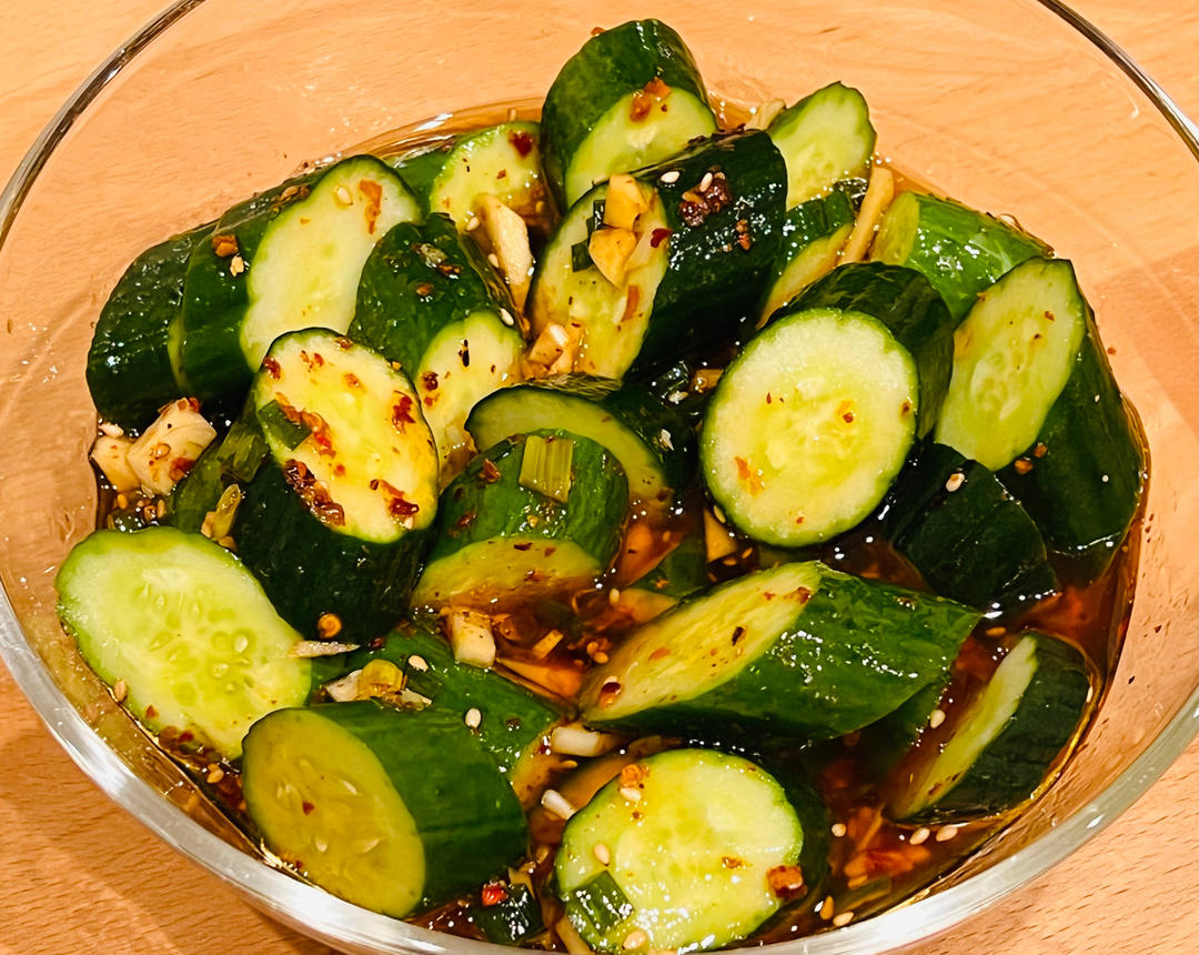 🌈酸酸辣辣巨开胃～超过瘾的凉拌黄瓜