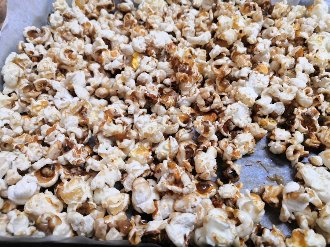 焦糖爆米花