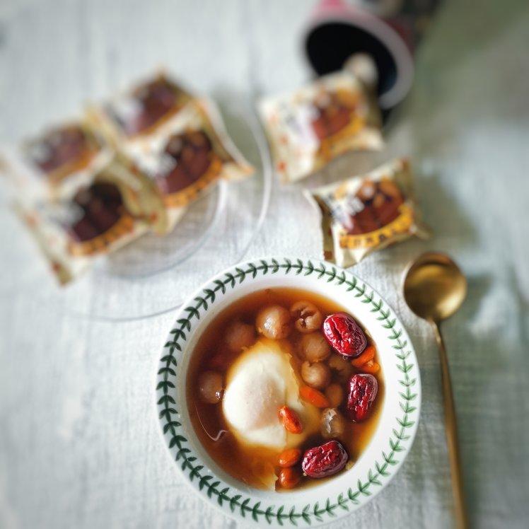 桂圆红枣鸡蛋糖水