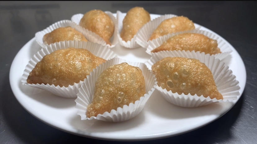 【咸水角】饺子炸着吃，果然广东人最讲究！