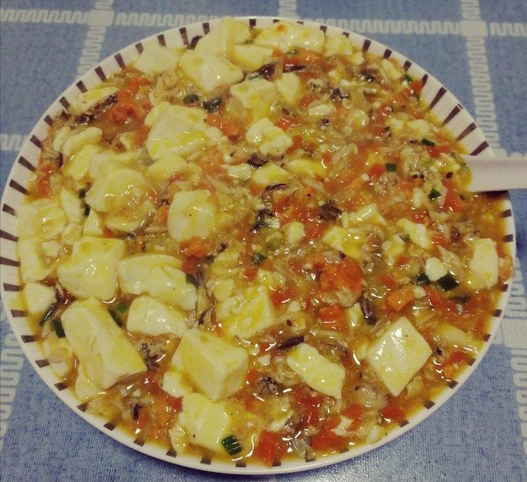 蟹粉烩豆腐