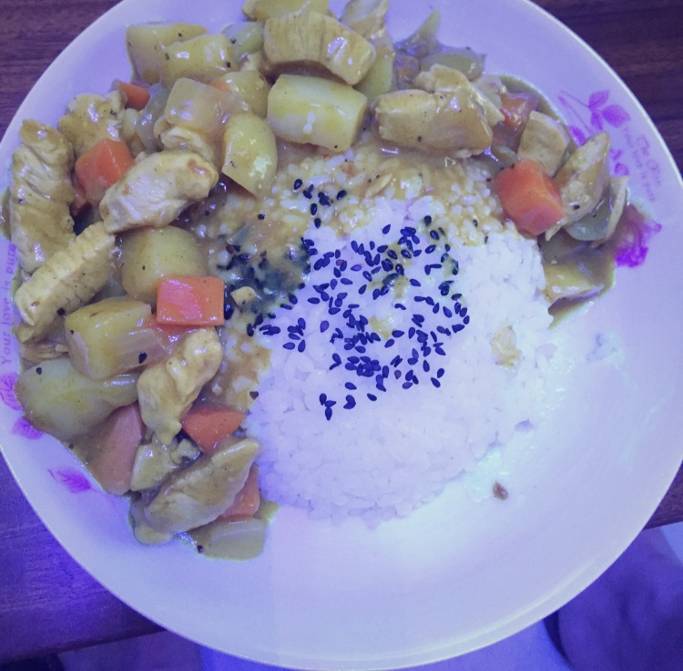 咖喱鸡饭