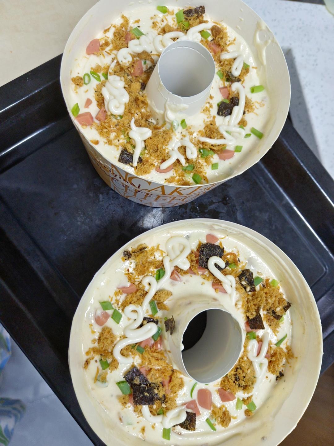 香葱肉松戚风蛋糕（六寸／八寸）