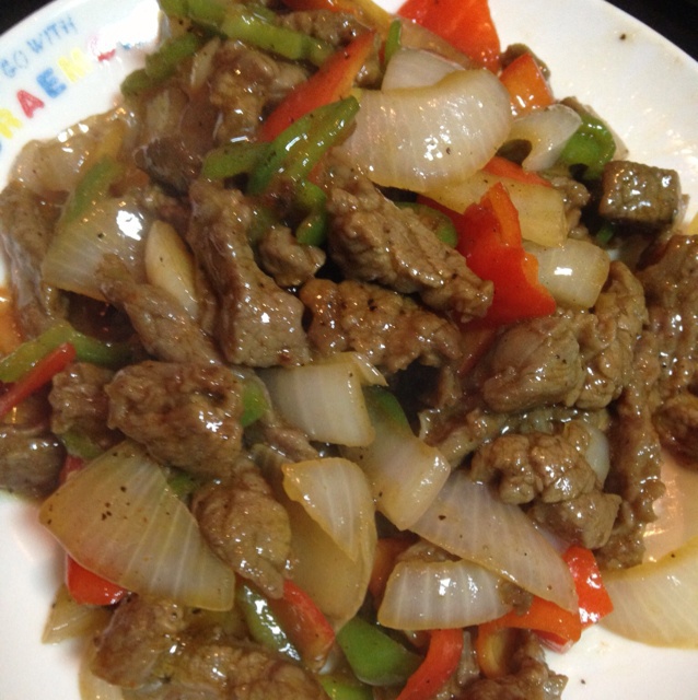 黑椒牛柳