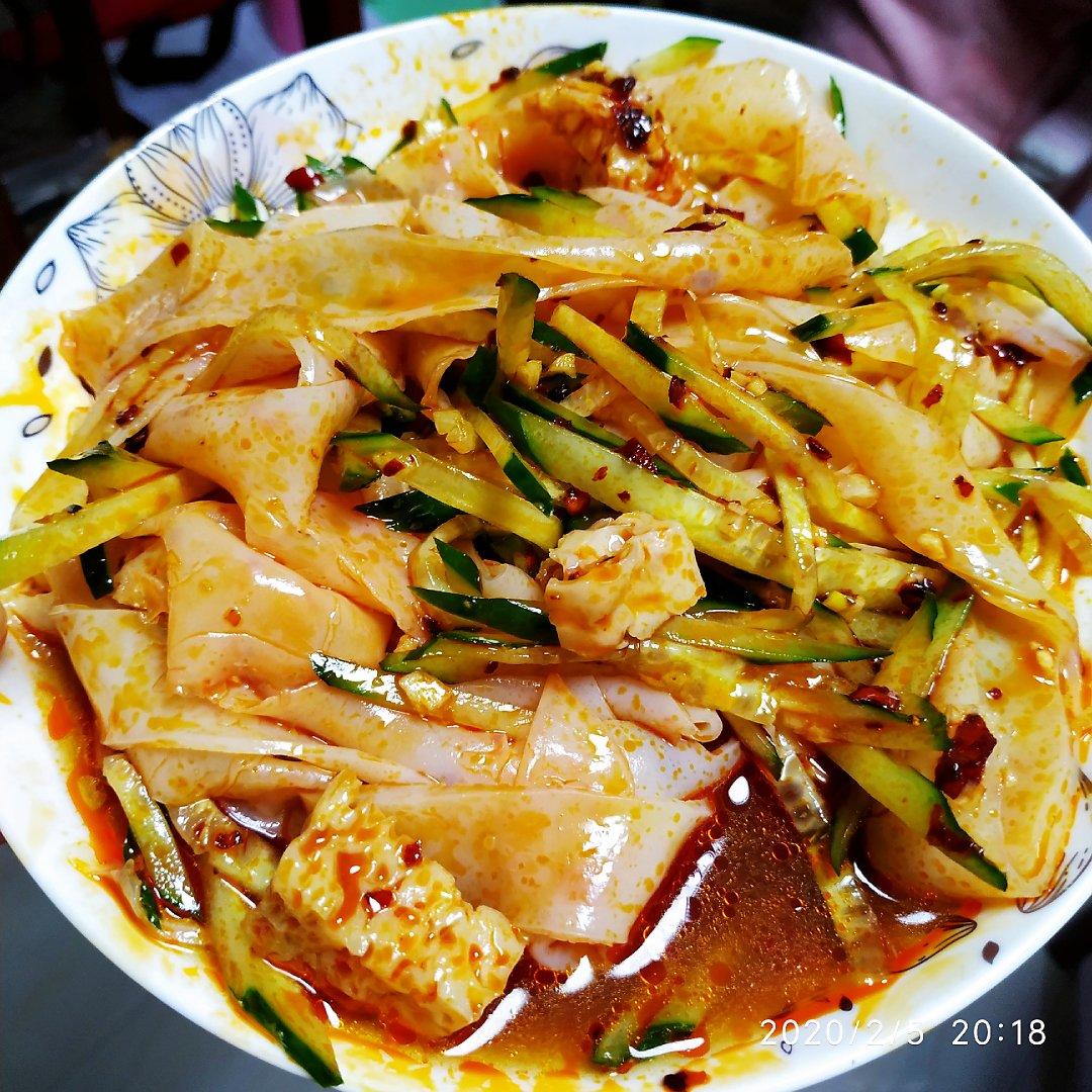 自制凉皮（含洗面、不洗面两种方法）