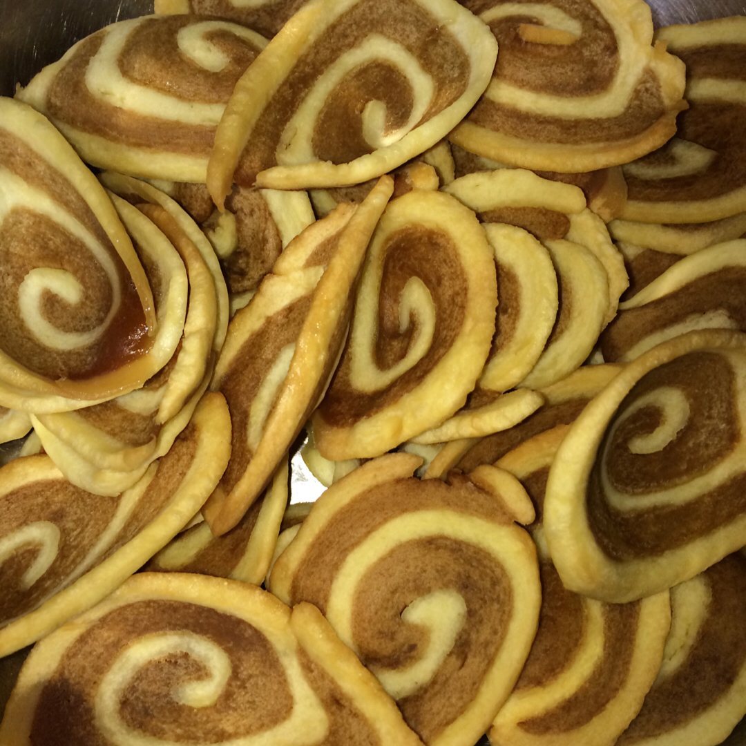 炸猫耳朵牛耳朵零食年货猪耳朵