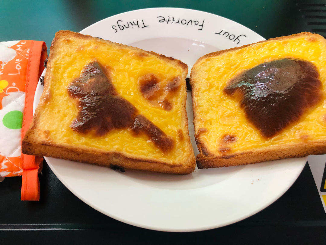 岩烧乳酪吐司片