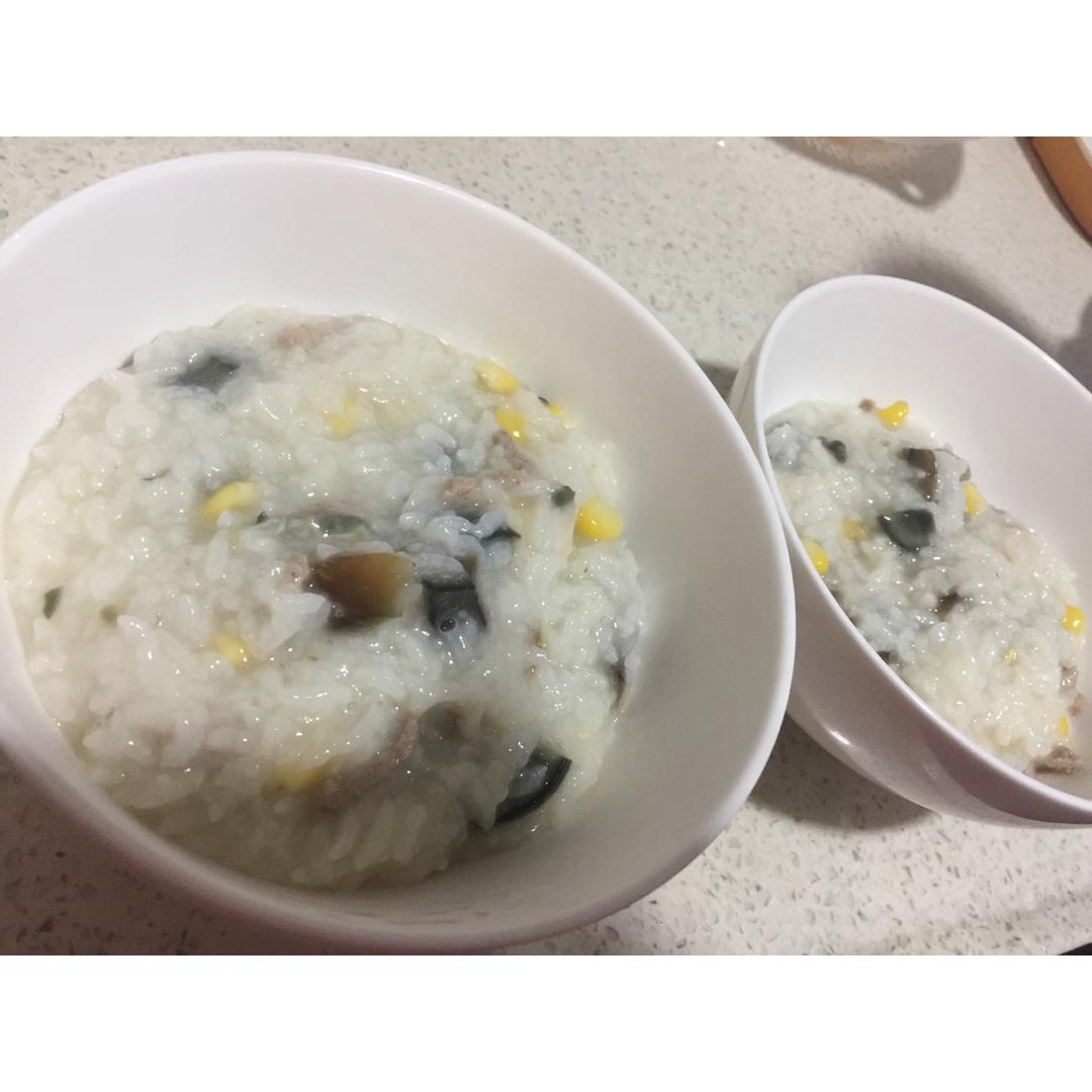 皮蛋瘦肉粥