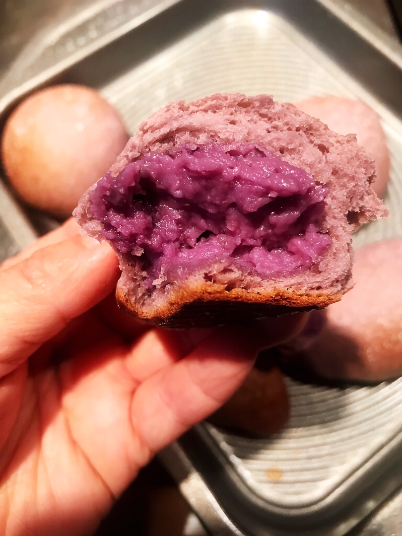 “芝”“薯”于你——紫薯奶酪包