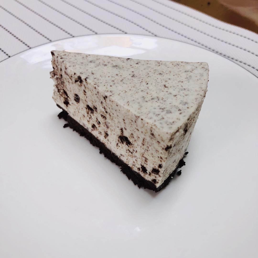 【奥利奥冻芝士蛋糕】拯救新手的免烤美味甜点