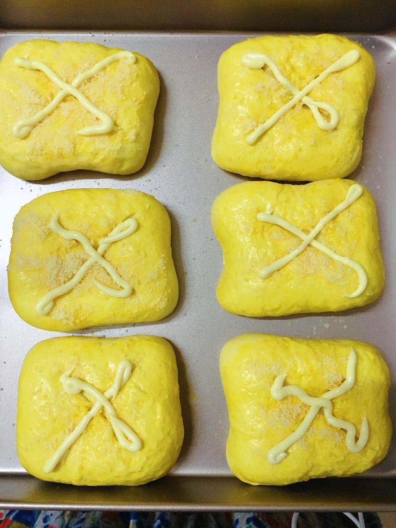 一次性发酵香肠芝士软面包