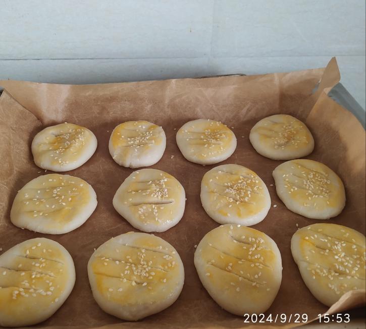 传统老婆饼(糯米馅)