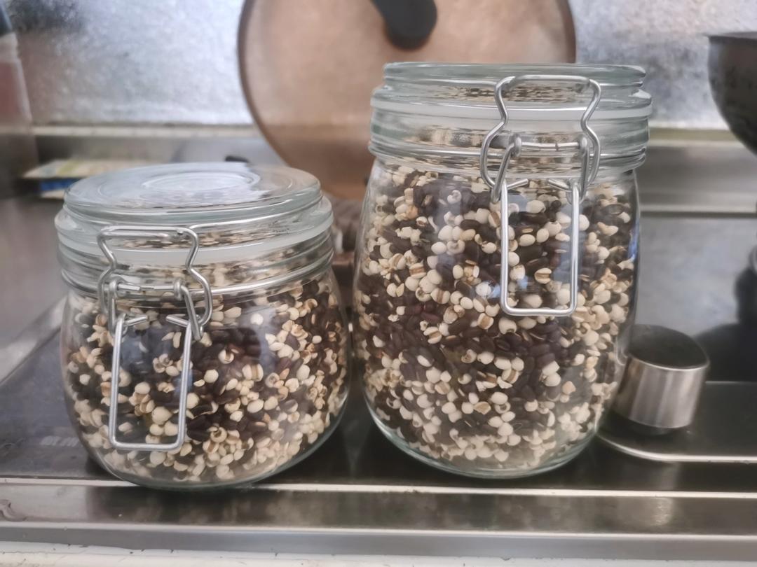 炒红豆薏米茶